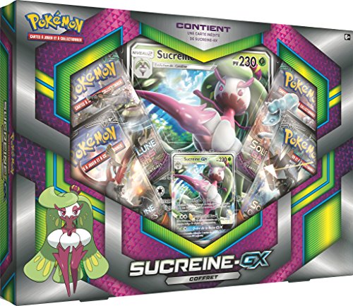 Pokemon- Zuckerdose GX Gesellschaftsspiel, POSLSUC01, mehrfarbig