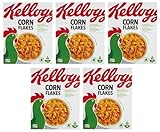 5er-Pack Kellogg's Corn Flakes der knusprige Klassiker Frühstückscerealien Cerealien Getreide 250g