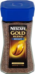 Nescafe Gold Blend entkoffinierter Instantkaffee, 100 g, 6 Stück