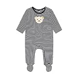 Steiff Unisex Baby Basic Kleinkind-Schlafanzüge, Navy, 44