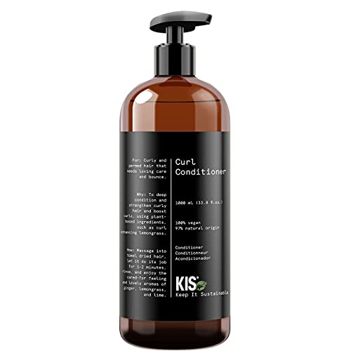 KIS Green Color - Conditioner - 1000ml - für gefärbtes Haar & gebleichtes Haar - 100% Vegane Rezeptur - sulfatfrei