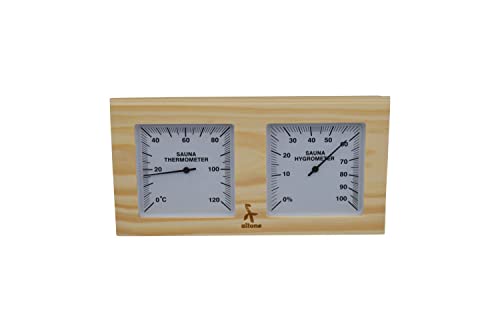 Thermometer Hygrometer Kombi Messinstrument für die Sauna