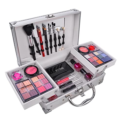 Hudhowks Make-up-Kit für Frauen, 24-teilige Beauty-Box für Frauen, Komplettset, All-in-Make-up-Geschenkset, Farbe bleibt den ganzen Tag lang, eine Gute Erntedankfest