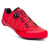 Spiuk Sportline Road Schuh ALDAMA, Erwachsene, Unisex, Rot matt, Gr. 41