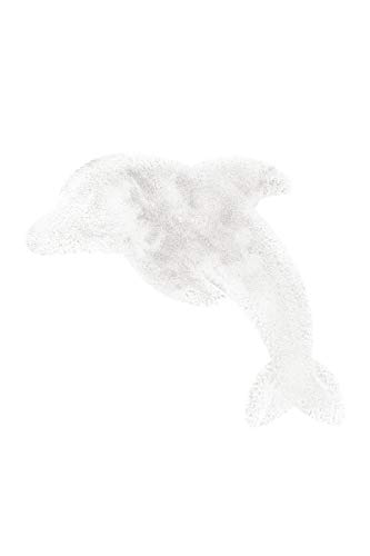 Kinderteppich Delphin Weiß Verschied. Flauschig Kinderzimmer 64x90cm