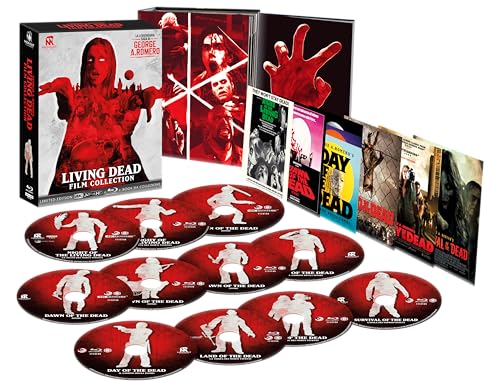 The Night of the Living Dead / Dawn of the Dead / Day of the Dead / Land of the Dead / Diary of the Dead / Survival of the Dead (BOX) [11Blu-Ray] [Region Free] (IMPORT) (Keine deutsche Version)