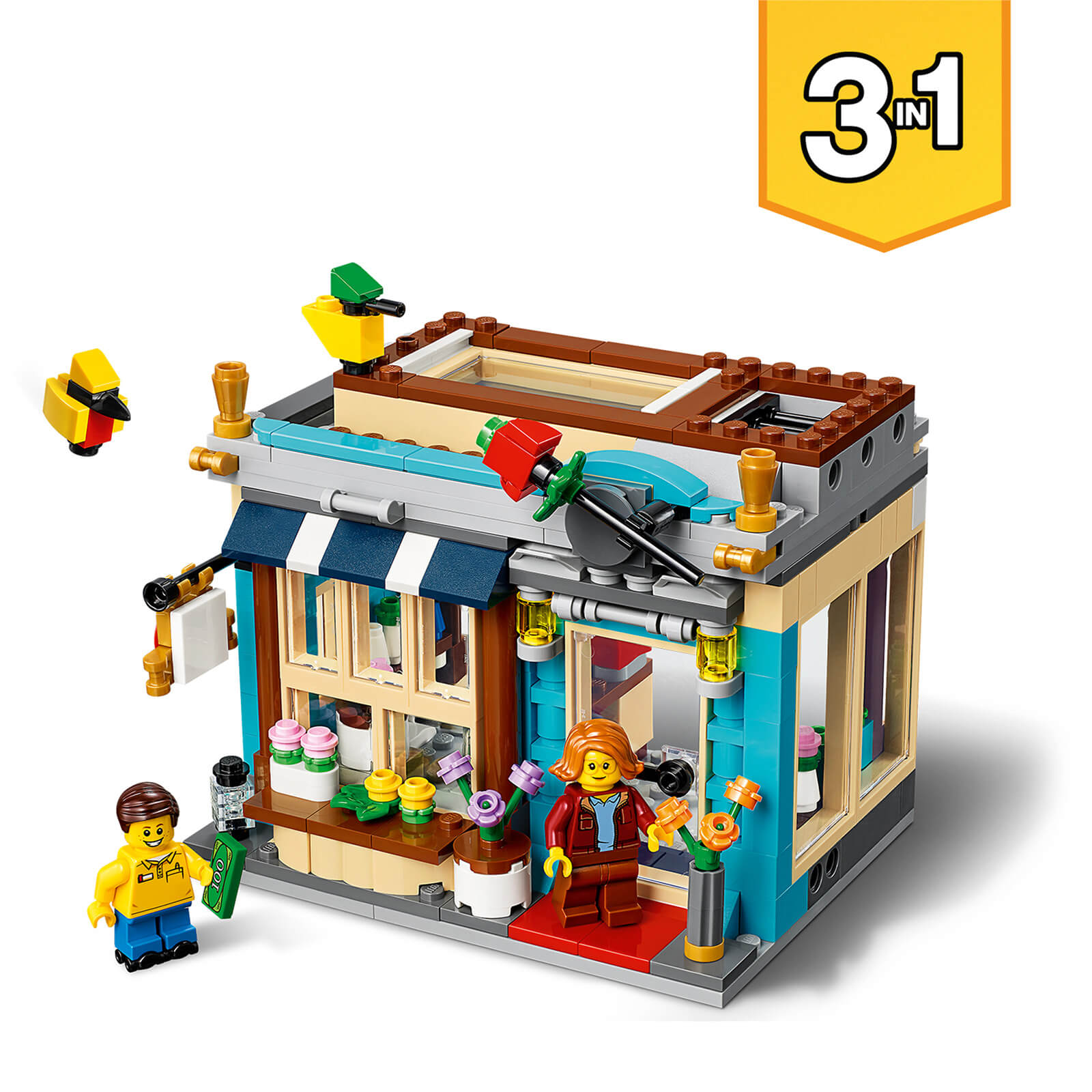 LEGO Creator: 3in1 Spielzeugladen im Stadthaus (31105) 4
