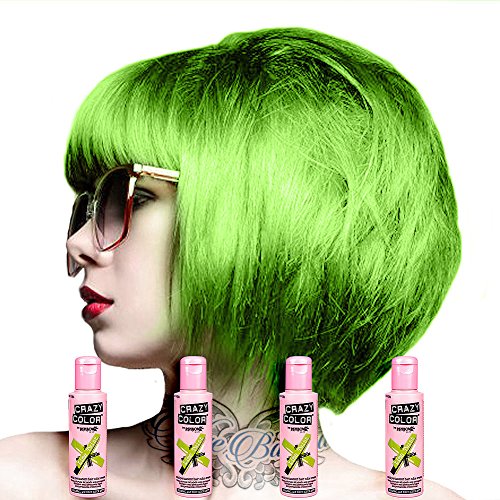 4 x Crazy Colour Lime Twist by Renbow by Crazy Color