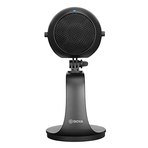 BOYA BY-PM300 USB-Mikrofon mit Monitoring für Windows Mac Laptop Studio Aufnahme Podcast