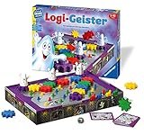 Ravensburger 25042 - Logi-Geister - Spielen und Lernen für Kinder, Lernspiel für Kinder von 5-10 Jahren, Spielend Neues Lernen für 2-4 Spieler