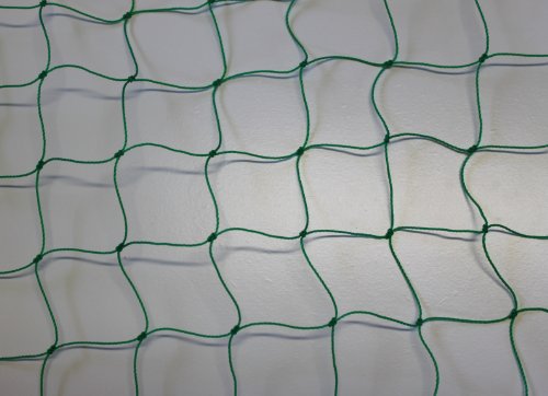 Ballfangnetz - Ballnetz - Netz - grün - Masche 5 cm - Stärke: 1,2 mm - Größe: 3,00 m x 25 m