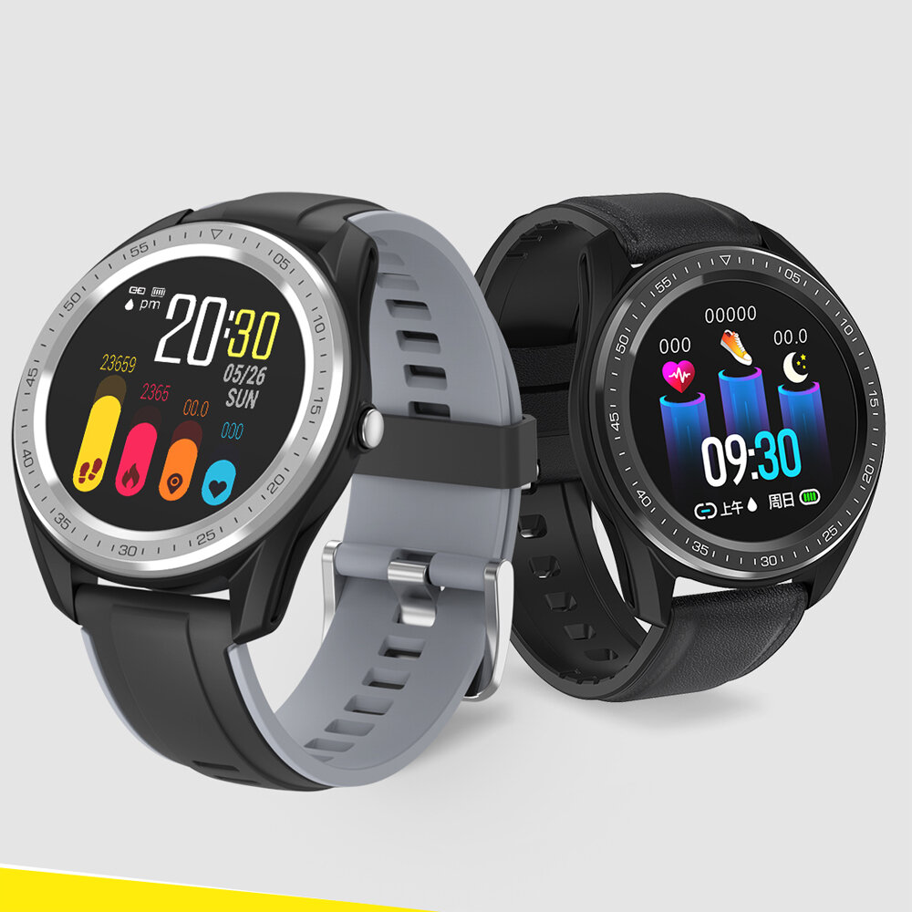 Bakeey M17 1,4 Zoll HD Full Touch Armband Blutdruckmessgerät 10 Sportmodi Tracker Smart Watch