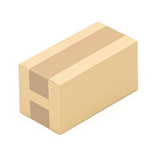 KK Verpackungen® Faltkartons | 250 Stück, 200 x 100 x 100 mm, Versandkartons nach Fefco 0201 | Kartons für den Paketversand