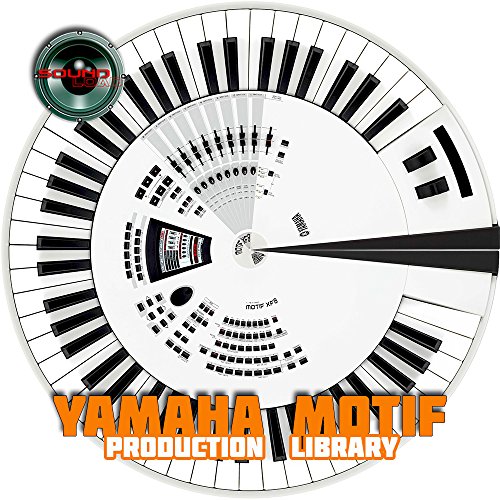 YAMAHA MOTIF - THE very Best of - 4.3GB HUGE Original Sound Library in 24bit WAVEs format on DVD or download