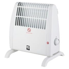 SHX Frostwächter mit Wandhalterung 450W SHX05FW450 – Frostwächter mit regelbarem Thermostat, 450 Watt, Standgerät oder Wandmontage, weiß