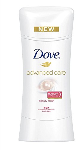 Dove Advanced Care Antiperspirant Deodorant - Beauty Finish - Net Wt. 2.6 OZ (74 g) - Pack of 3 by Unilever