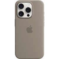 Apple iPhone 15 Pro Silikon Case mit MagSafe – Tonbraun ​​​​​​​
