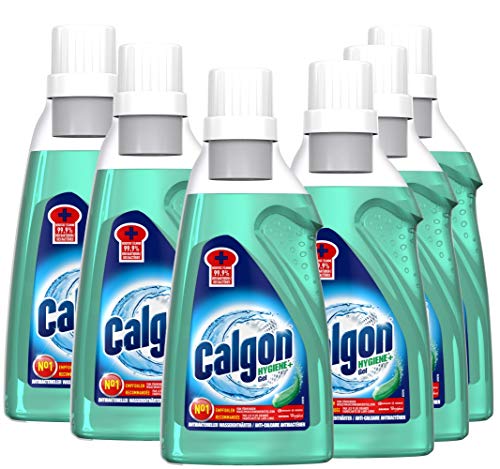 Calgon Hygiene+ Gel - Antibakterieller Wasserenthärter für die Waschmaschine 6er Pack (6 x 750ml)