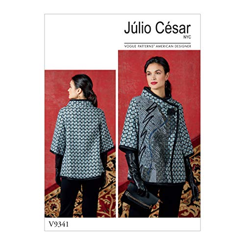 Vogue V9341ZZ Schnittmuster für Damenjacke von Julio Cesar, Gr. 48-54