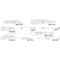 Hasegawa X48-17 - US Aircraft Weapons E