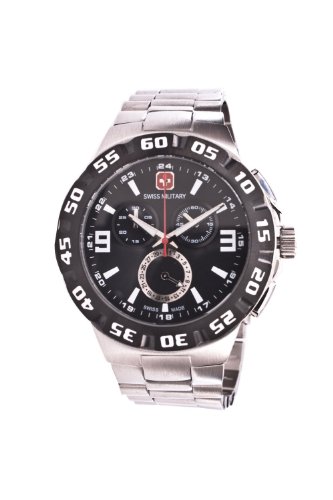 Swiss Military Hanowa sm10065 - Uhr für Männer, Edelstahl-Armband