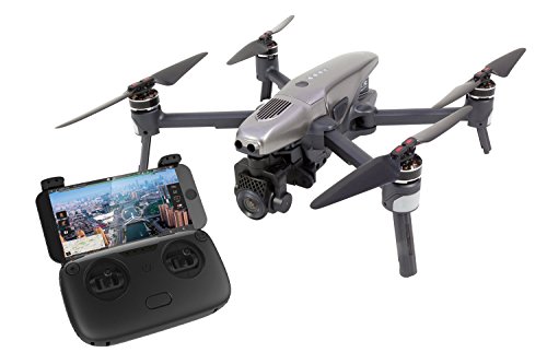Walkera 15001000 Vitus Portable Quadrocopter RTF-FPV-Drohne mit 4K UHD-Kamera, Hinderniserkennung, GPS, Active Track, DEVO F8S-Fernsteuerung, Akku und Ladegerät
