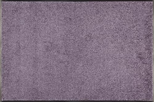 wash+dry Fußmatte, Lavender Mist 60x90cm, innen und außen, waschbar, lila