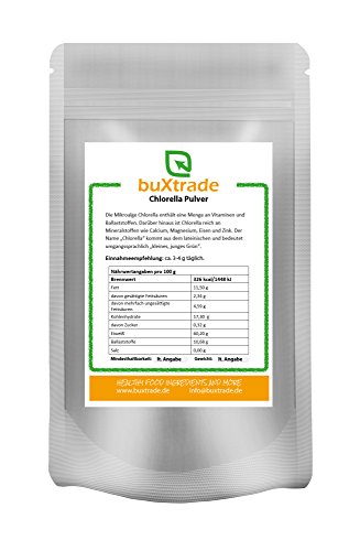 5 kg Chlorella Pulver Powder Alge Algen Mikroalgen 100% rein