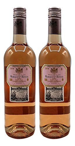 Rose Wein Set - 2x Marques de Riscal Rioja Rosado 750ml (13,5% Vol)- [Enthält Sulfite]