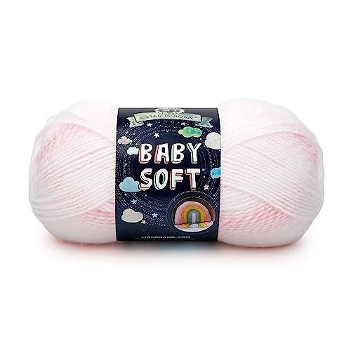 Lion Brand Yarn Company 1-Piece Babysoft Parfait Print, Multi-Colour