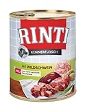 12er Pack Rinti Pur Kennerfleisch Wildschwein 800g