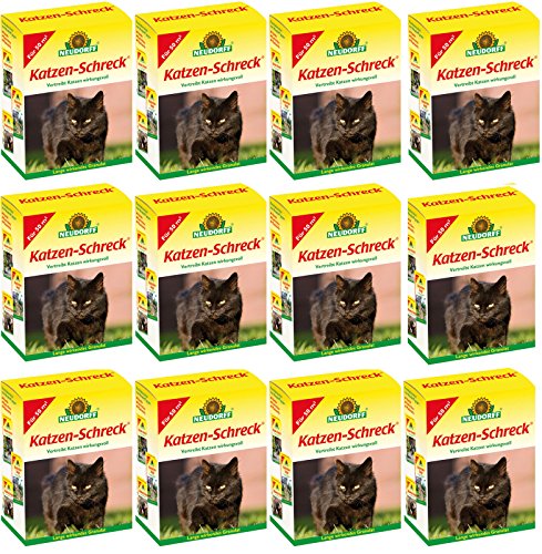 12 x 200 g Neudorff Katzen-Schreck Fernhaltemittel Vergrämungsmittel