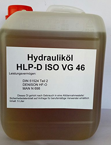 East Germany OIL Hydrauliköl HLP D 46 (Kanister 5 Liter)