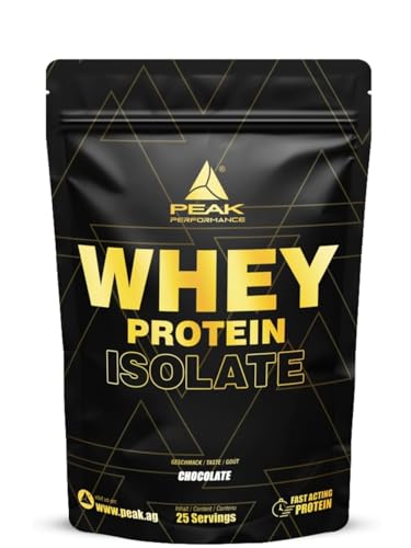 PEAK Whey Protein Isolate Chocolate 750g | NEW DESIGN