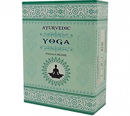 Räucherstäbchen Masala Ayurvedische Yoga 12 x 12 Stück = 144pce Handarbeit aus Indien