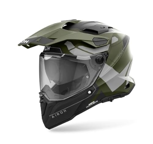 Airoh HELM COMMANDER 2 REVEAL MILITARY GREEN MATT XXL