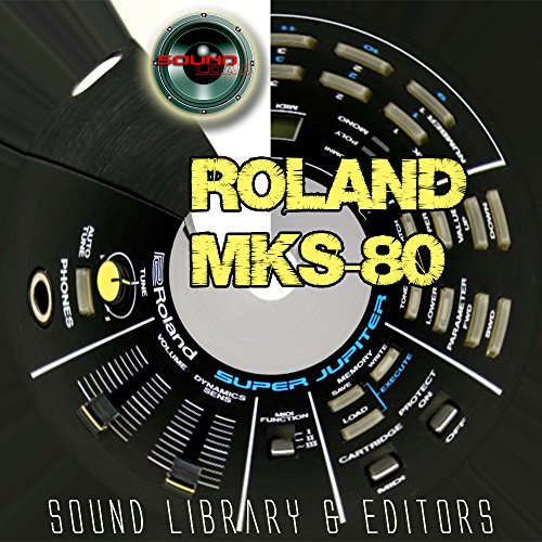 for ROLAND MKS-80 Large Original Factory and NEW created Sound Library & Editors on CD or download