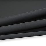 Serge Ferrari Batyline ISO 62 PVC Outdoor Netz 500g/m² Breite 180cm Farbe Schwarz 5005 für Möbel im Außenbereich
