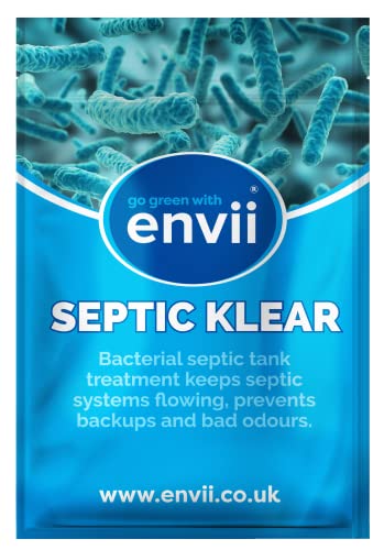 Envii Septic Klear – Bakterien zur Behandlung von Klärgruben - 24 Tabletten