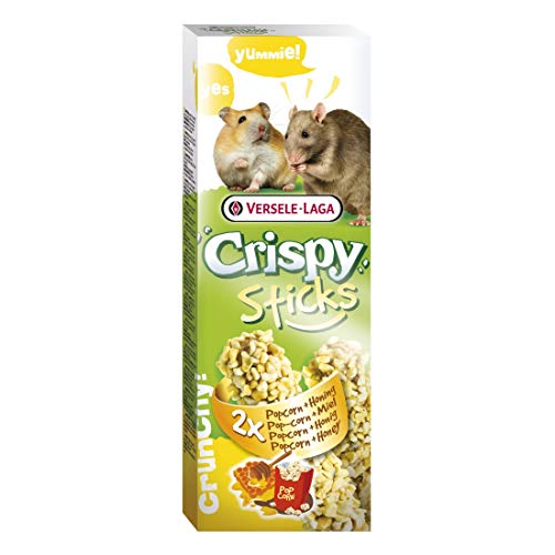 Versele VL knusprige Sticks Hamster und Ratten Popcorn & Honig 2 Stück (8 Stück)