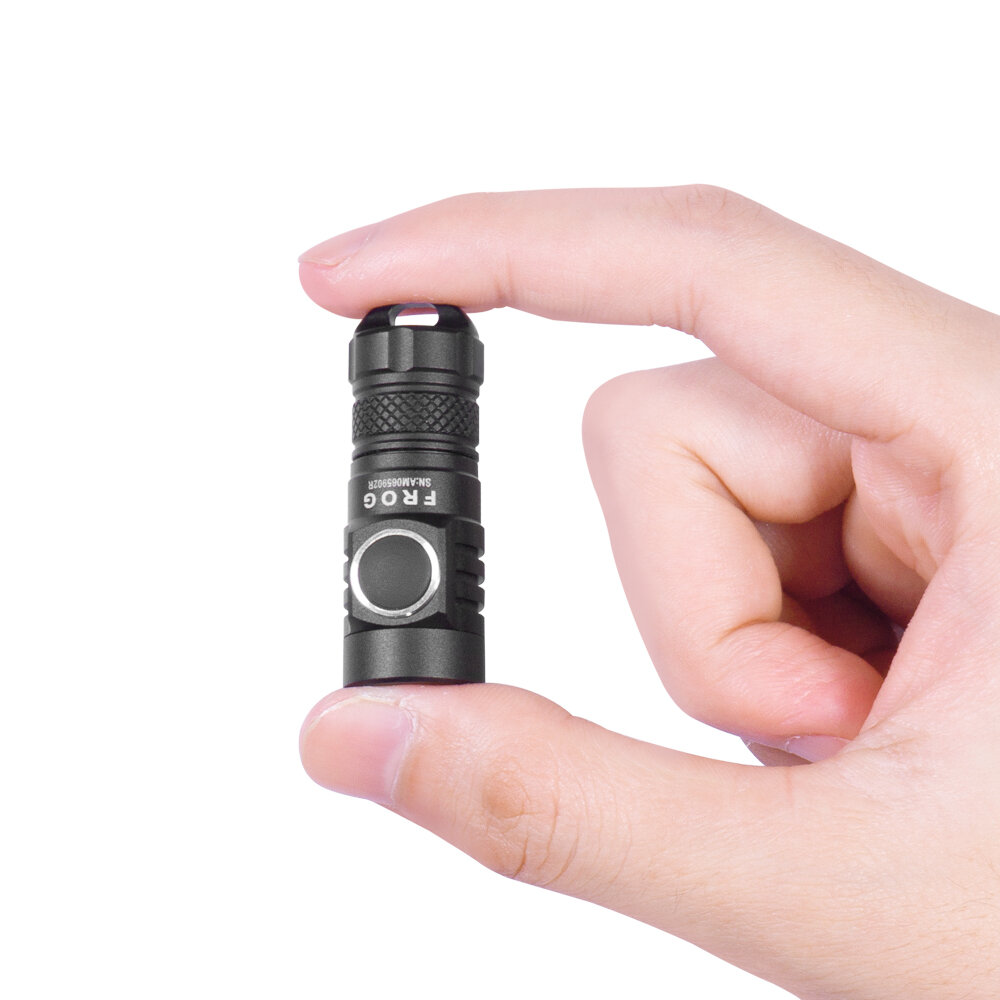Lumintop Frog 570lm 135M Mini-Taschenlampe 10180 Batterie USB wiederaufladbare Mini-Größe LED Taschenlampe Schlüsselanhä