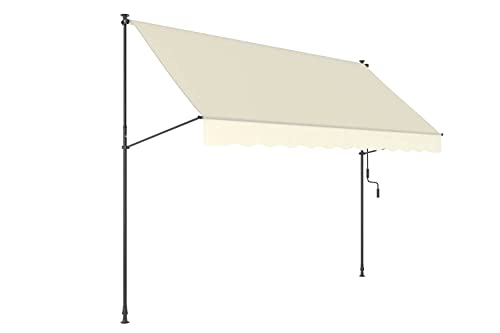 empasa Klemm-Markise 'ILANGA', UV-beständig und höhenverstellbar, Verschiedene Größen, 150 cm, 200 cm, 300 cm oder 400 cm x 120 cm