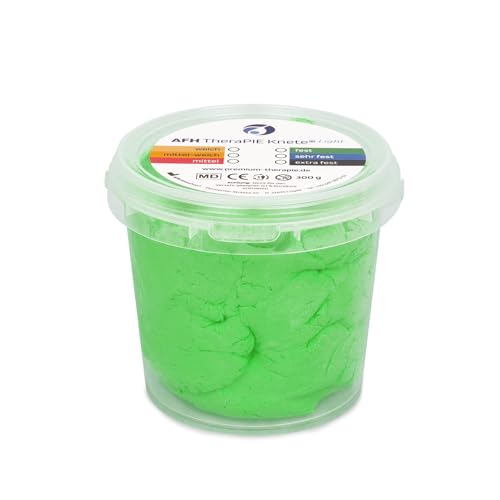 AFH TheraPIE Knete® Light | 300 g | fest = grün | Therapieknete, Knetmasse Handtherapie