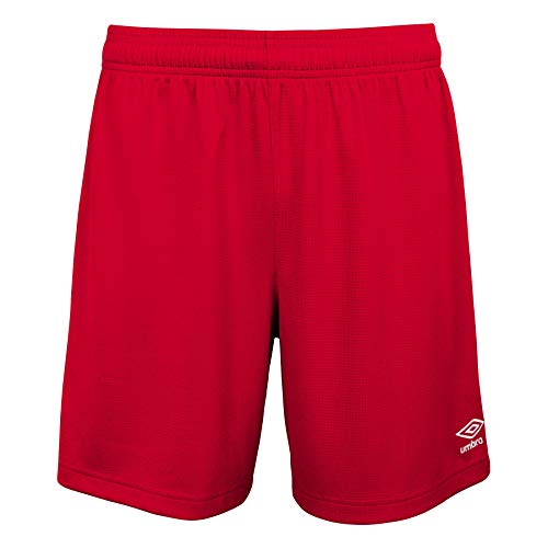 Umbro Unisex-Erwachsene Field Shorts, rot, Groß