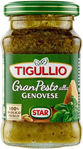 6x Star Tigullio GranPesto Pesto alla Genovese mit Basilikum 190 g Sauce Soße