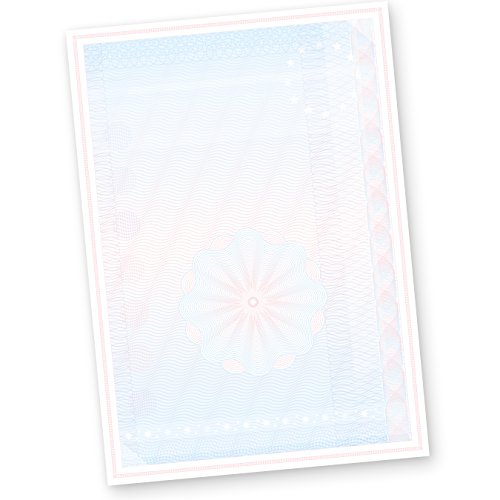 Wertpapier Briefpapier Vordrucke DIN A4 250 Blatt für Zertifikate Urkunden Auszeichnungen