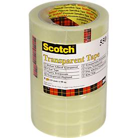 Scotch Klebefilm 550, transparent, 12 mm x 33 m