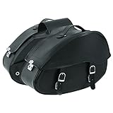 A-pro Saddle Bags Motorcycle Bikers Luggage Cruiser Heavy Duty 50x33x20cm