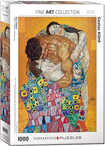 empireposter Gustav Klimt- Die Familie - 1000 Teile Puzzle im Format 68x48 cm