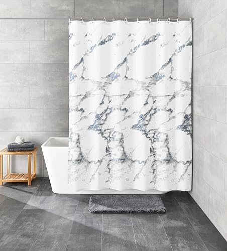 Kleine Wolke Duschvorhang, Polyester, Grau, 180x180 cm